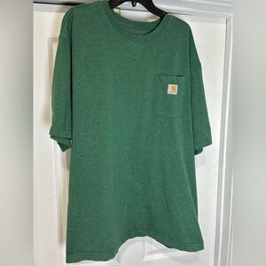 Carhartt Men's Forest Green Short Sleeve Tee